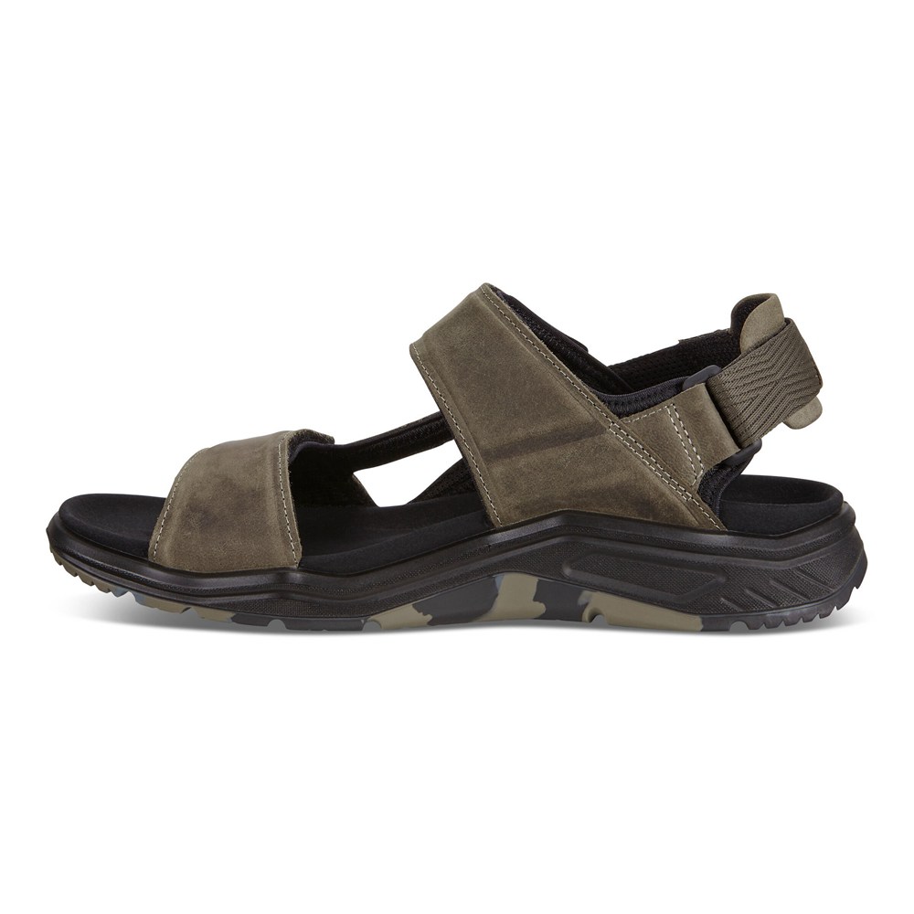 ECCO Mens Sandals Dark Grey - X-Trinsic Flat - XLO-649538